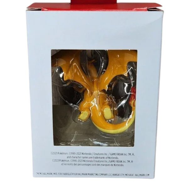Hallmark 2023 Pokemon Charizard Ornament Walmart Exclusive Pokémon Ornament NEW - Picture 2 of 10
